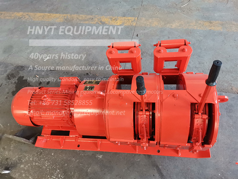 Mining Electric Winch Operation Video