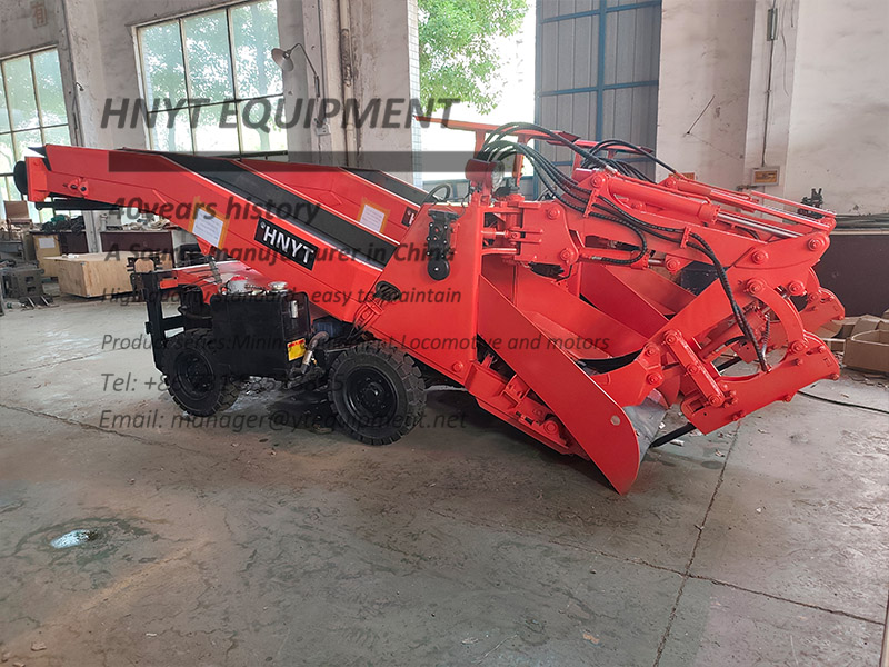 Shipment of ZWY60 underground muck loader with break hammer and ...